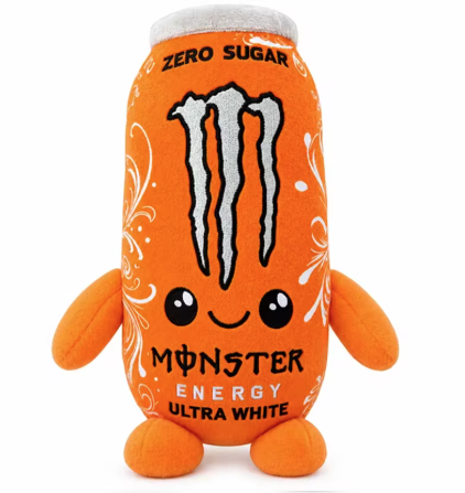 Ultra Orange plush character