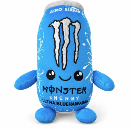 Ultra Blue Hawaiian plush character